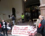 Protest at ADCS Annual Conference
